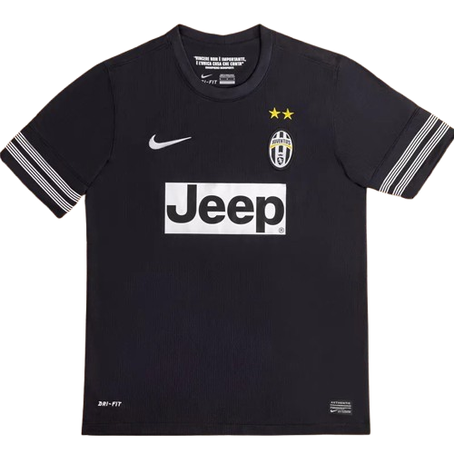 12-13 Juventus Away Black Retro