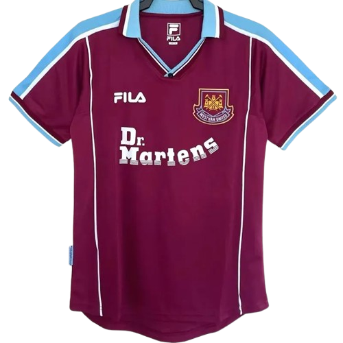 1999-2001 West Ham Home Retro