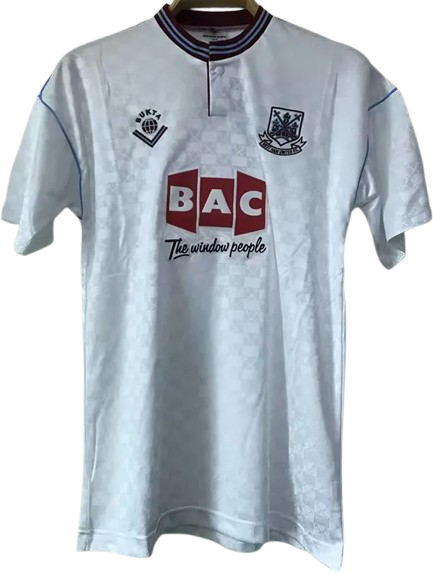 1989-1990 West Ham Away Retro