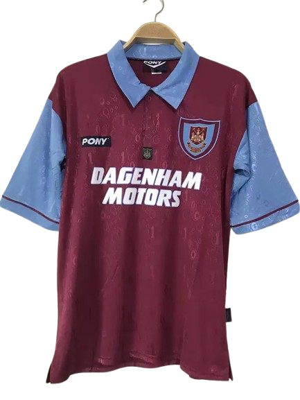 1995-1997 West Ham Home Retro