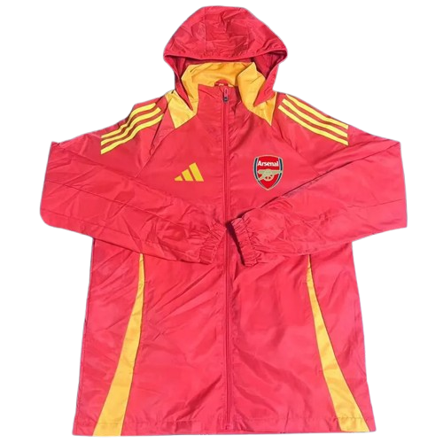 25-26 Arsenal Red Windbreaker