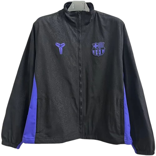 25-26 Barcelona Black Windbreaker