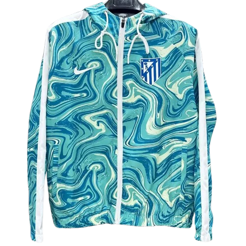 25-26 Atlético de Madrid Green Windbreaker