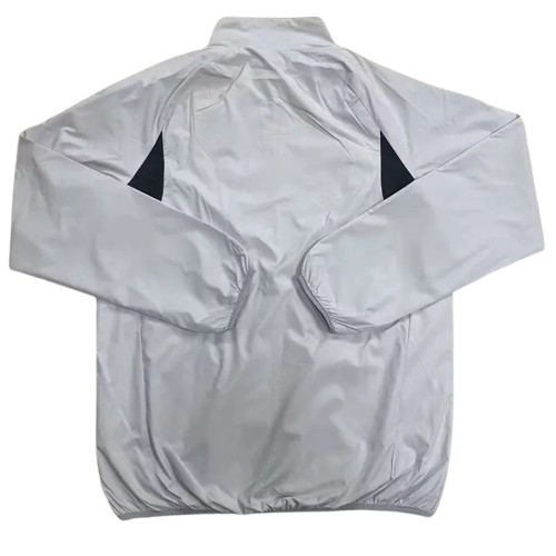25-26 Real Madrid Gray Windbreaker