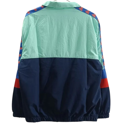 25-26 Barcelona Green Blue Red Windbreaker