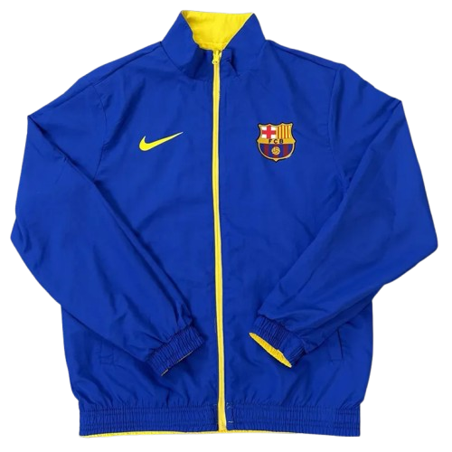25-26 Barcelona Blue & Yellow Double Sided Windbreaker