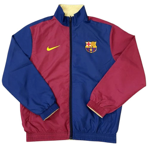 25-26 Barcelona Red Blue & Yellow Double Sided Windbreaker