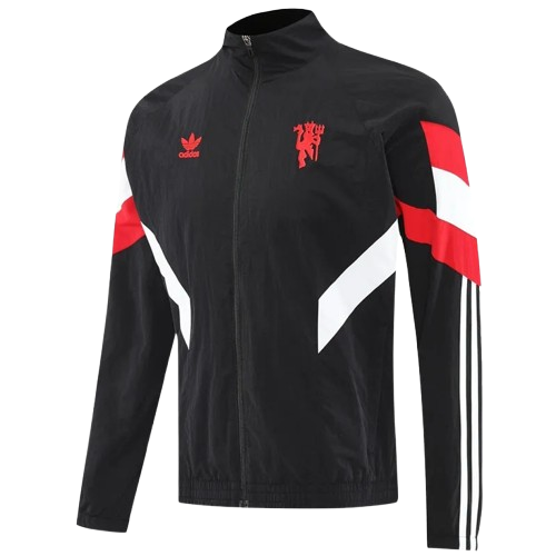 25-26 Man Utd Black Windbreaker