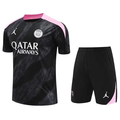 24-25 PSG Black Training Short Suit