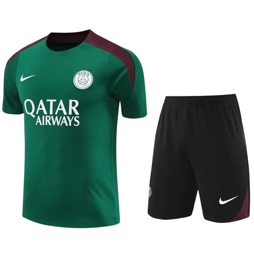 24-25 PSG Green Training Short Suit