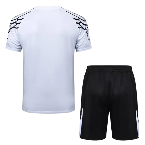 25-26 PSG White Training Short Suit