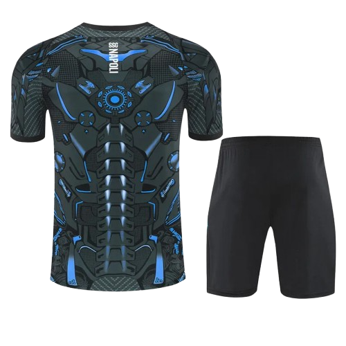 25-26 Napoli Grey Training Short Suit