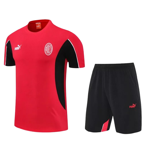 25-26 AC Milan Red Training Short Suit