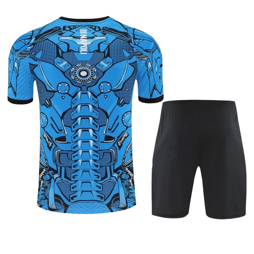 25-26 Napoli Blue Training Short Suit