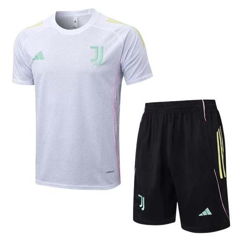 25-26 Juventus White Training Short Suit