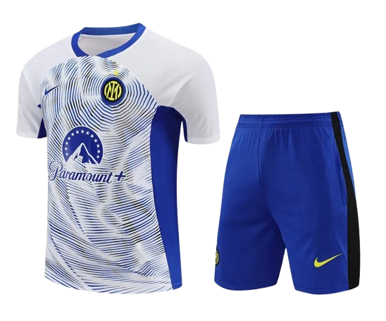 24-25 Inter Milan White Training Short Suit