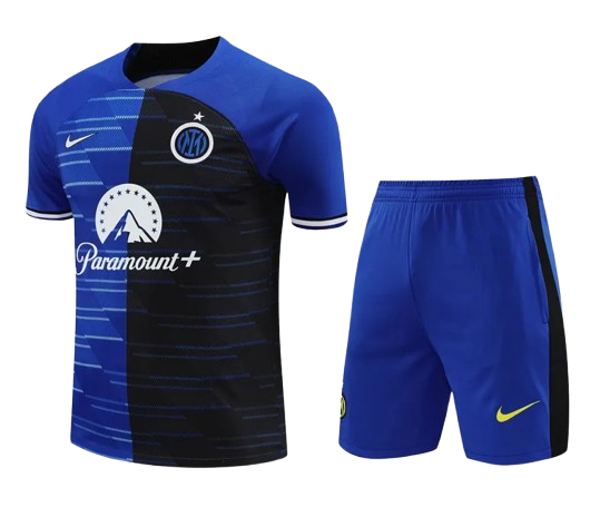 24-25 Inter Milan Blue Black Training Short Suit
