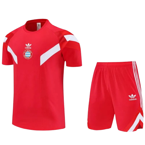 25-26 Bayern Red Training Short Suit