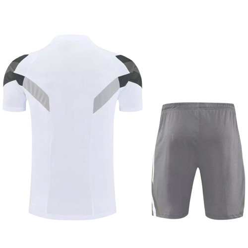 25-26 Real Madrid White Training Short Suit