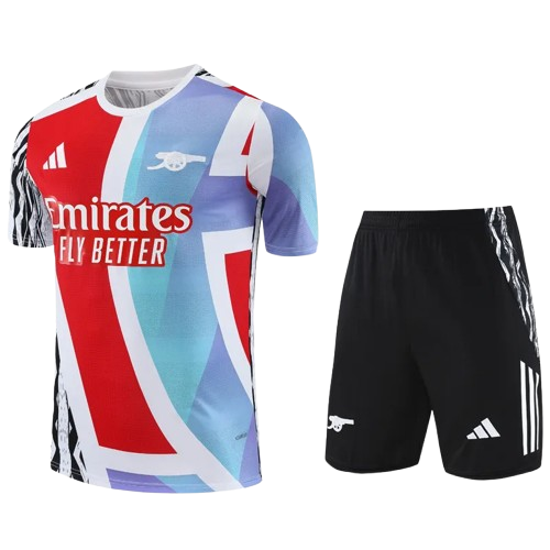 25-26 Arsenal White Training Short Suit