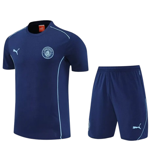 25-26 Man City Royal Blue Training Short Suit