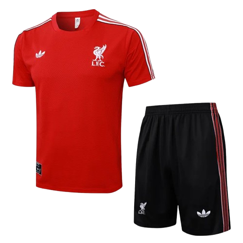 25-26 Liverpool Red Training Short Suit