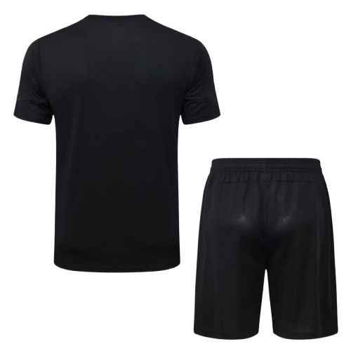 25-26 Man City Black Training Short Suit