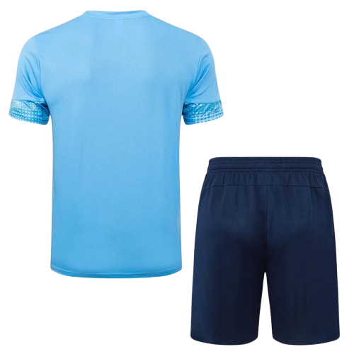 25-26 Man City Light Blue Training Short Suit