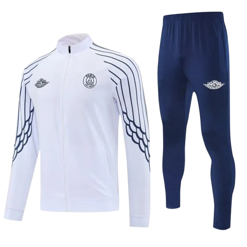 25-26 PSG White Jacket Tracksuit