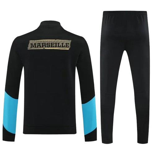 25-26 Marseille Black Jacket Tracksuit
