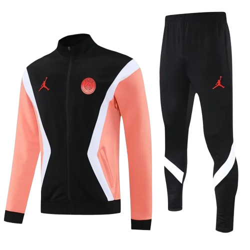 25-26 PSG Black Jacket Tracksuit