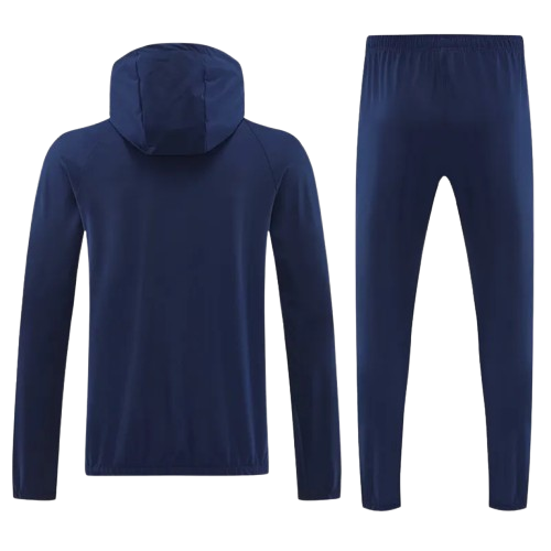 25-26 PSG Royal Blue Hoodie Jacket Tracksuit