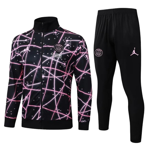 25-26 PSG Black Jacket Tracksuit