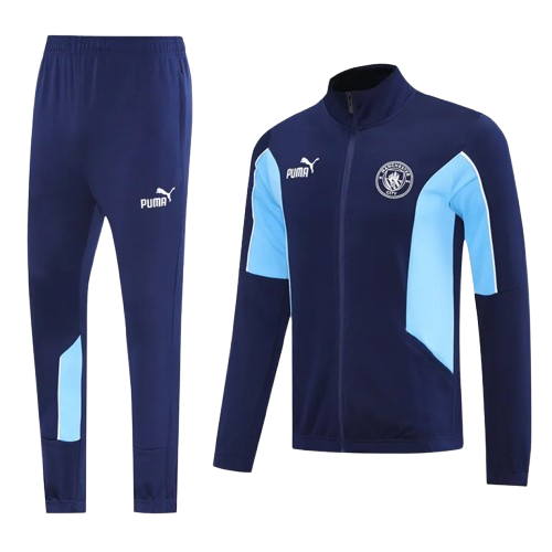 25-26 Man City Royal Blue Jacket Tracksuit