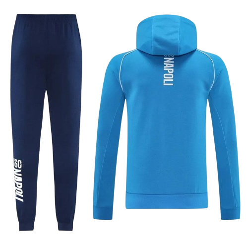 25-26 Napoli Blue Hoodie Jacket Tracksuit