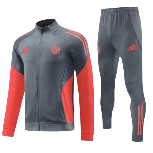 25-26 Bayern Gray Jacket Tracksuit