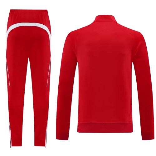 25-26 Bayern Jujube Red Jacket Tracksuit