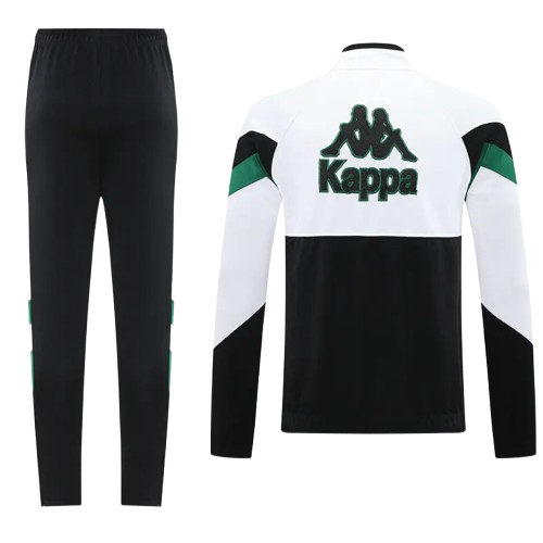 25-26 Real Betis White Black Jacket Tracksuit