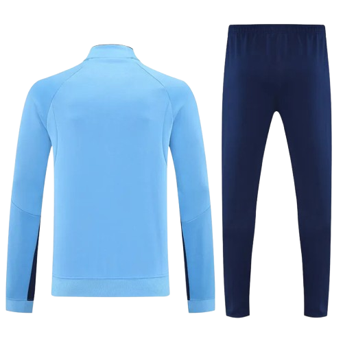 25-26 Real Madrid Lake Blue Jacket Tracksuit