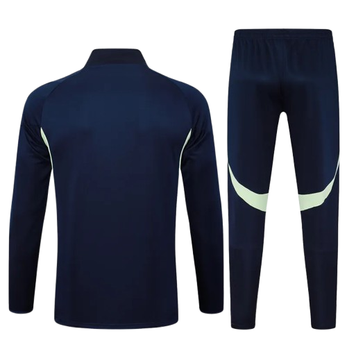 25-26 Real Madrid Royal Blue Jacket Tracksuit