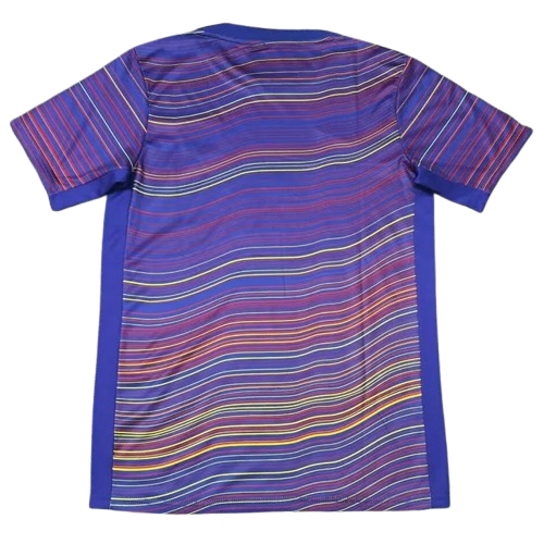 25-26 Barcelona Purple Yellow Training Shirt
