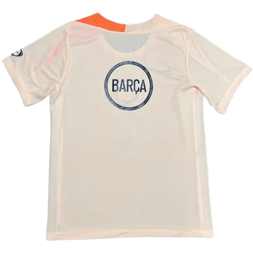 25-26 Barcelona Beige Pink Training Shirt