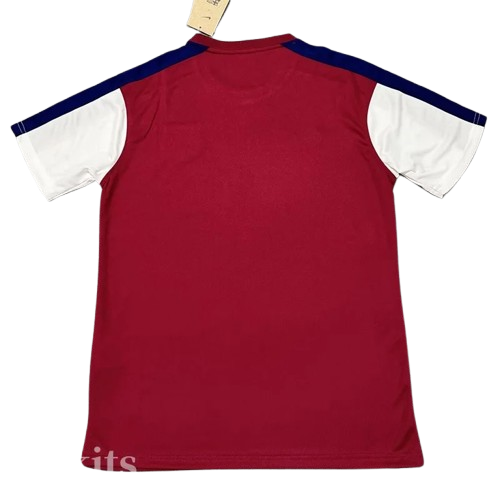 25-26 Barcelona Brown Red Training Shirt