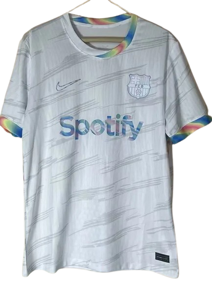 25-26 Barcelona White Special Edition Training Shirt