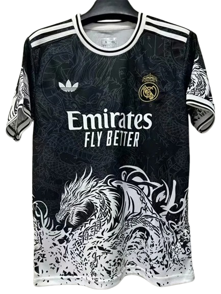 25-26 Real Madrid Black Special Edition Training Shirt