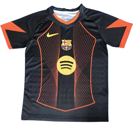 25-26 Barcelona Black Orange Concept Edition Training Shirt