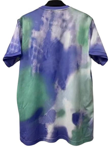 25-26 Real Madrid Purple Green Special Edition Training Shirt