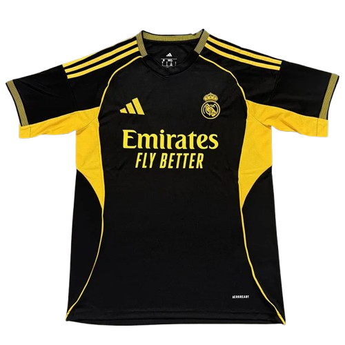 25-26 Real Madrid Black Special Edition Training Shirt
