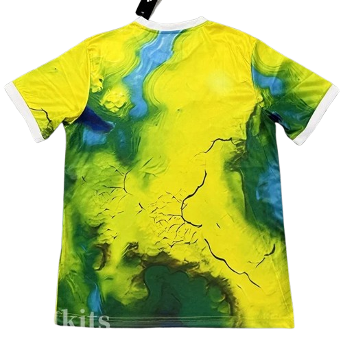 25-26 Real Madrid Yellow Special Edition Training Shirt