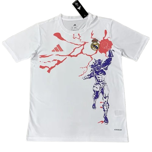 25-26 Real Madrid White Joint Edition Training Shirt